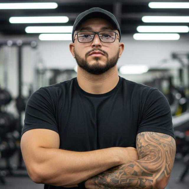 Felipe Pierot personal trainer em Teresina realizando treino personalizado na academia